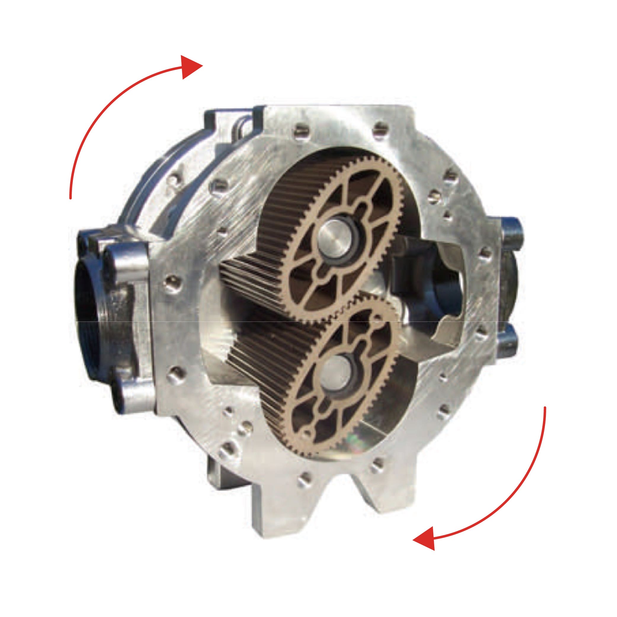 Image d'une technologie de mesure de précision à engrenage ovale